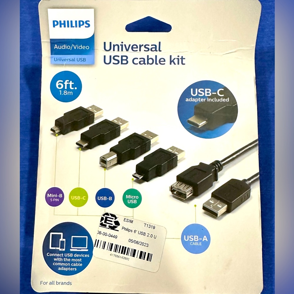 Philips Universal USB Cable Kit